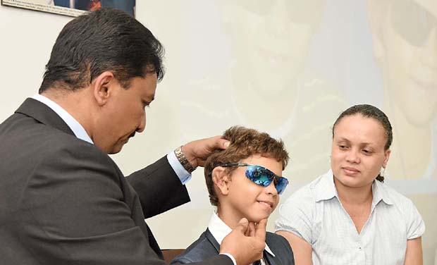 Dr Balaji remakes ear for boy from rib graft. (Photo: DC) Dr Balaji remakes ear for boy from rib graft. (Photo: DC)